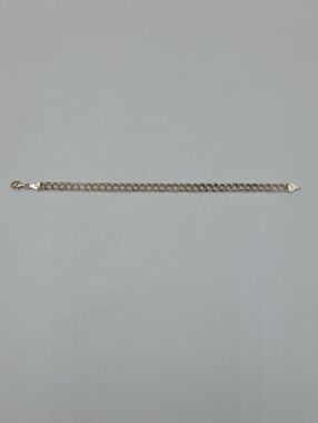 Sterling Silver Curb Chain Bracelet